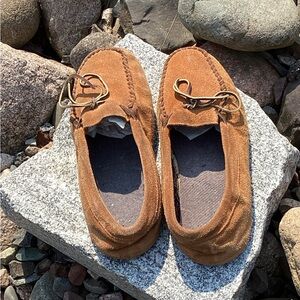 🫎🌲 WOOLRICH   INDOOR OUTDOOR MOCCASIN SLIPPERS Sz XL/13